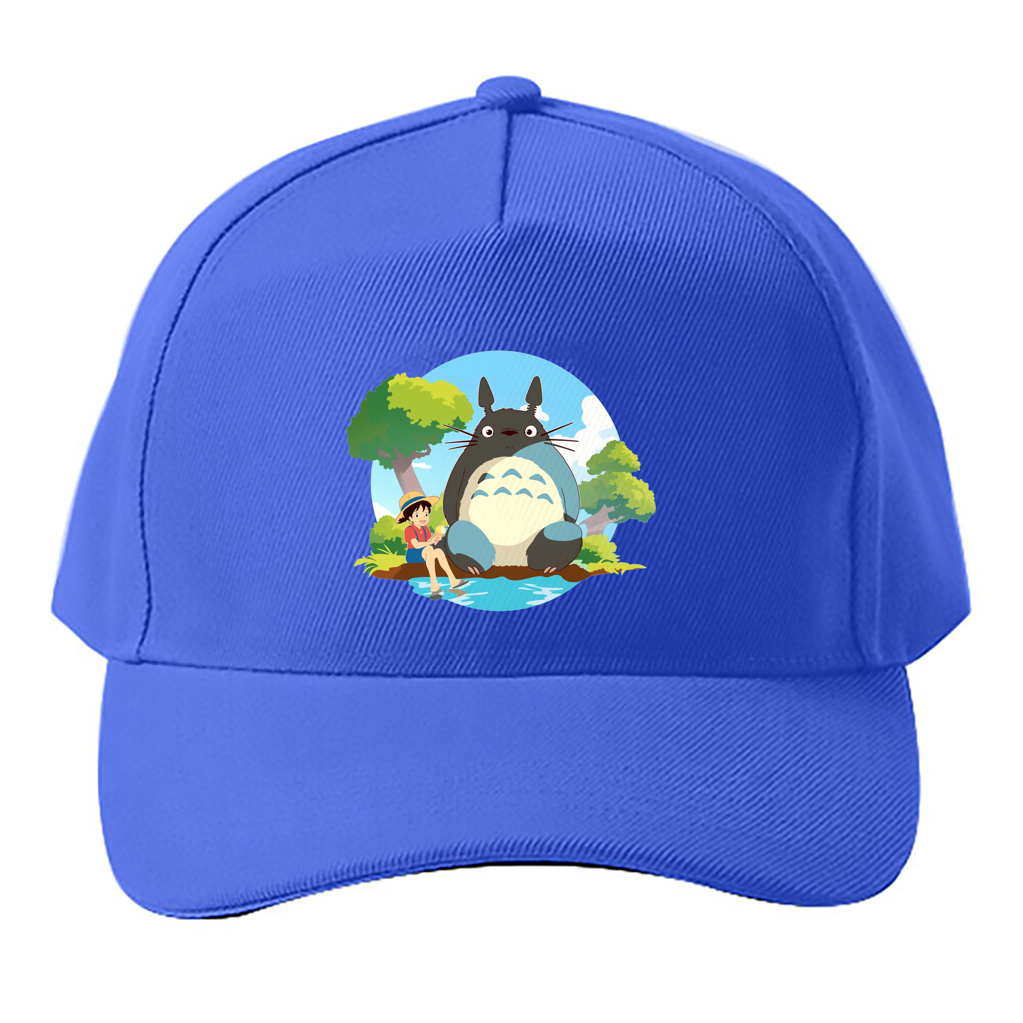 （画像用） となりのトトロ 草壁メイ 草壁サツキ My Neighbor Totoro Satsuki Kusakabe Mei Kusakabe ベースボールキャップ 綿100％ 男女兼用 帽子 スポーツ